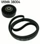 V-ribbed Belt Set For Mercedes 124 85-93 190 85-93 E-CLASS 93-95 0089973592