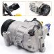 A/C Air Compressor & Clutch Fit For 2006 2009 2010 Audi A4/ A4 Quattro 1.8L 2.0L