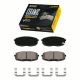 Front Ceramic Brake Pad for 2009 2010 2011 2012 HYUNDAI ELANTRA 2.0L OE Spec