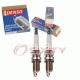 2 pc DENSO 3348 Standard Spark Plugs for KJ22CR-L11 98079-571-5G ts