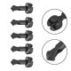 5pcs Engine Top Cover Turn Clips Locking Black Screws For A4 For A6 A8 N90642001