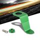 Green Aluminum Radiator Stay Mount Bracket+Fender Washer For Honda 92-97 Civic