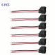6pcs Ignition Coil Connector Plug For Lexus GS300 98-04 IS300 01-05 SC300 98-00