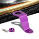 Puple Aluminum Radiator Stay Mount Bracket+Fender Washer For Honda 92-97 Civic