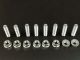 VALVE COVER STUD KIT BOLTS STAINLESS STEEL SBC 283 327 350 400 SMALL BLOCK CHEVY