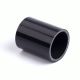 STRAIGHT SILICONE COUPLER PIPE HOSE 44MM INTAKE/INTERCOOLER/TURBO BLACK