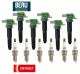 Ignition Coil & Spark Plug 6sets) OEM Beru Denso for Porsche 911 GT3 / RS 10-11