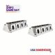Air Flow 1845,  2 Pack Natural Aluminum Ls3 Fits 12-Degr Cylinder Heads Fully Cnc