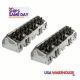 Air Flow 1065,  2 Pack Natural Aluminum Sbc 220Cc Cnc Alum Heads Eliminator Race