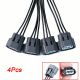 4pcs For Nissan Tiida Titan Versa Xterra X-Trail Pickup Ignition Coil Connector
