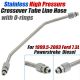 Stainless High Pressure Crossover Tube & Orings for 99.5-03 Ford 7.3 7.3L Diesel