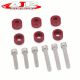 Red VTEC Solenoid Cup Washer + Bolt For B/D/F/H Series Motor EF9 EG6 EK9 DC2 S2K