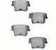 4PCS Ceramic Brake Pads D1057A for 2009-2023 Dodge Challenger