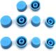 10 Pack Vehicle Air Conditioner Valve Core Cap R134a R12 Service Blue