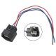 3P HVAC Heater Control Valve CONNECTOR Fit Lincoln LS Jaguar S Ford Thunderbird
