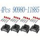 4Pcs Ignition Coil Plug Connector Fit 2000-2010 Toyota Lexus Camry 90980-11885