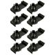 8pcs Regulator Clip Brackets Car Window Kits 51338254781 For BMW X5 E53 3er E46