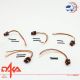 5Pcs Ignition Coil Harness Connector Kit For Volvo S60 S70 S80 V70 XC90 9456341