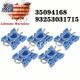5* Window Regulator Sliding Pivot Clips Fits Volvo S60 S80 S90 V70 V90 XC70 XC90