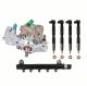D18 D24 Engine Fuel Injector Pump & Common Rail & Injector Kit For Bobcat Doosan