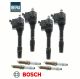 Ignition Coil Spark Plug Platinum 4sets OE Beru Bosch for BMW 230i 330e 330i xD