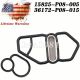 2 VTEC SPOOL VALVE SOLENOID GASKET Upper Lower For HONDA D16Z6 B18C1 B16A2 B18C5