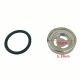 Bike Motorbike Brake Master Cylinder Reservoir Sight Glass Len Gasket Part 18 mm