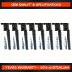Ignition Coil & Spark Plug Pack for Ford Falcon BF XR8 FPV BA BF FG Boss 315