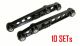 10sets x Emusa Rear Lower Control Arm Black For 94-01 Integra 88-95 Civic