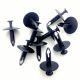 10 Radiator Support Sight Shield Retainer Clips For GM 25663903 Cadillac DeVille