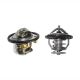 ACDelco 180 & MotoRad 185 Degree Thermostat Front & Rear Kit Pair for GM Duramax