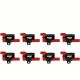 MSD MSD Ignition Coil - GM LS Blaster Series - L-Series Truck Engine - Red - 8-P