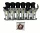 Billet 50mm ITB Intake Manifold Individual Throttle Bodies CNC VW 3.2L VR6 24V