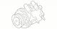 Genuine GM 2004-2006 Rendezvous Air Conditioning Compressor 19129934