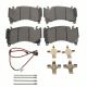 GENUINE Ferrari 296 GTB / GTS BREMBO Front Brake Pad Set With Springs 70004529