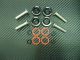 Werkz Black Valve Cover Washers kit for Integra GSR and V-Tec Civic 99-00 Si