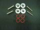 Werkz Silver Valve Cover Washers kit for Integra GSR V-Tec Civic 99-00 Si
