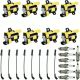 For GMC Chevrolet Cadillac Sierra Energy Ignition Coil + Spark Plug Wireset