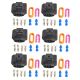 USA 6 Set Ignition Coil Connector Repair Kit For Audi A4 A6 A8 Passat Jetta