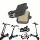 Bike Mountain Brake Pads Cycling Supplies Disc Mute for Bikes Black