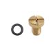 17111712788 Vent Screw Brass Radiator Coolant Bleed Screw For BMW MINI