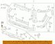 GM OEM Radiator Core Support-Baffle Bolt 11611112