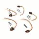 5 Set Fit S60 S70 S80 V70 XC90 Volvo Ignition Coil Harness Connector Kit 9456341