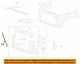 GM OEM 19-23 Sierra 1500 Radiator Support-Diagonal Brace 84449857