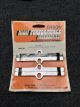 Erson Chrome Valve Cover Tabs E981201 NIP NOS