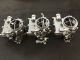 VINTAGE SPEED ROCHESTER 2G 3 x 2 CARB SET IN SILVER VEIN TRI POWER HOT ROD