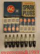 NOS AC-R43TS Spark Plugs....'Acniter Printed'....1971 Corvette,  Camaro,  Chevelle