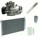 RYC Reman Compressor Kit With Condenser AD-0447-NC Fits Civic Hybrid 1.5L 12-15