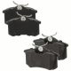 Brake Pad Set For 1997-2006 Audi A4 Rear 2-Wheel Set FWD