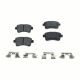 Front NAO Brake Pad Set For 2002-2005 Suzuki Aerio 2-Wheel Set
